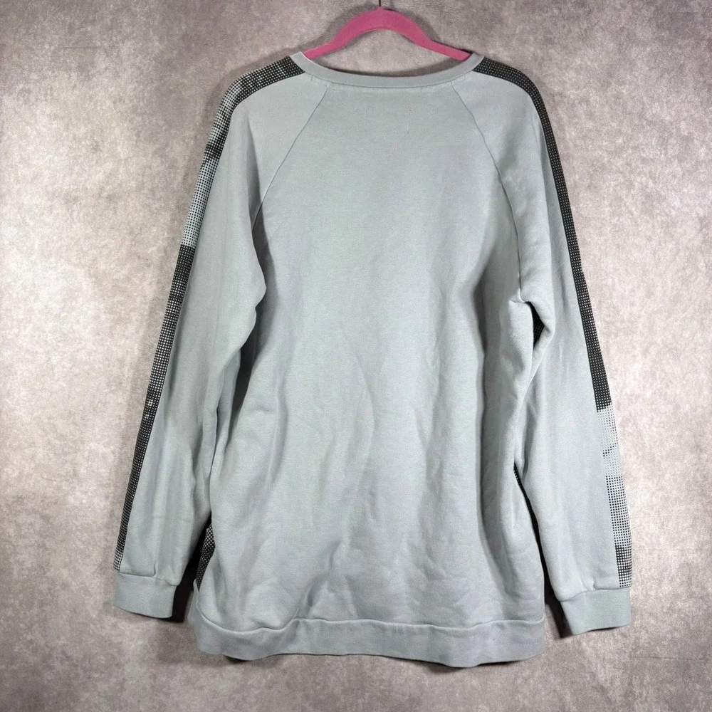 Jordan Sweatshirt Men XL Grey Tinker Hatfield Graphic Fleece BQ1383-017 Pullover